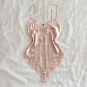Christian Dior 100% silk bodysuit